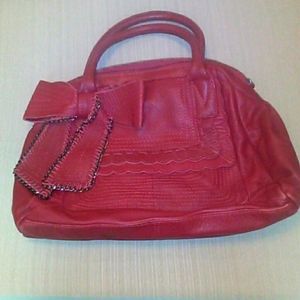 Vince Camuto Red Leather handbag